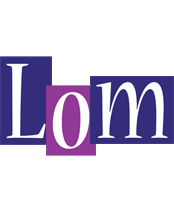 Lom autumn logo