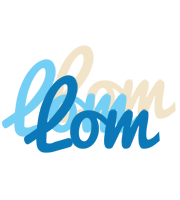 Lom breeze logo