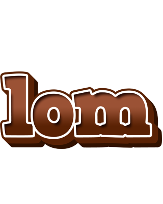 Lom brownie logo
