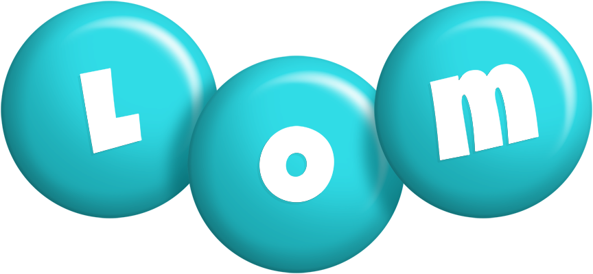 Lom candy-azur logo