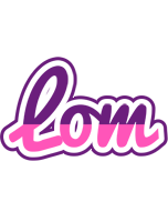 Lom cheerful logo