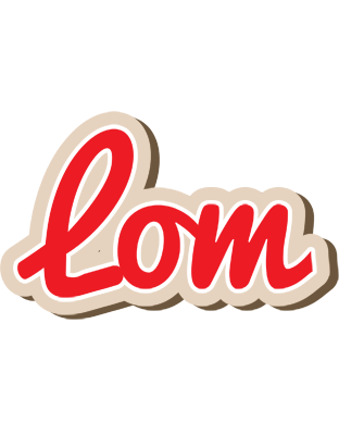 Lom chocolate logo