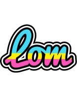 Lom circus logo