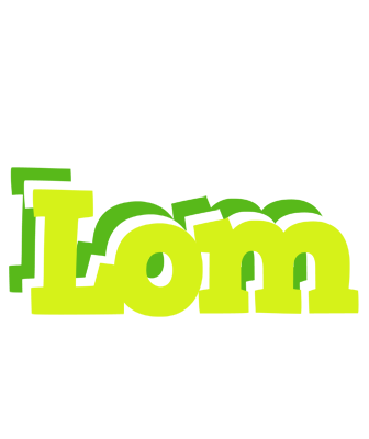 Lom citrus logo