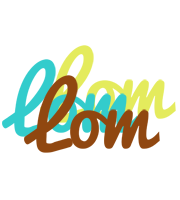 Lom cupcake logo