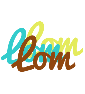 Lom cupcake logo