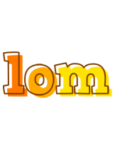 Lom desert logo