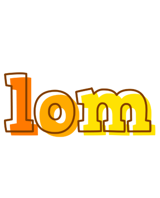 Lom desert logo
