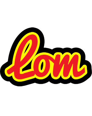 Lom fireman logo