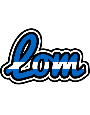 Lom greece logo