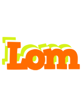 Lom healthy logo