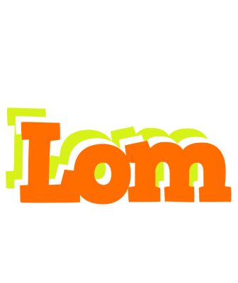 Lom healthy logo
