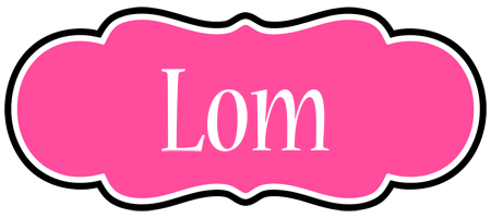 Lom invitation logo