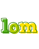 Lom juice logo