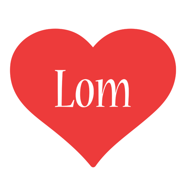 Lom love logo