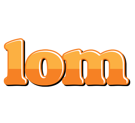 Lom orange logo