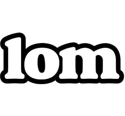 Lom panda logo