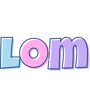 Lom pastel logo