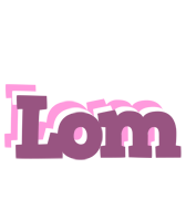 Lom relaxing logo