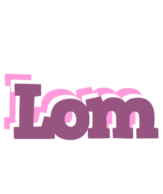 Lom relaxing logo
