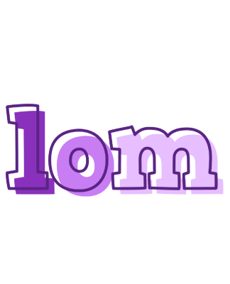 Lom sensual logo