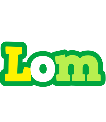 Lom soccer logo