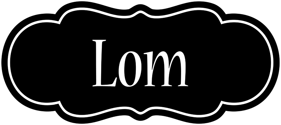 Lom welcome logo