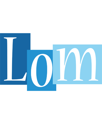 Lom winter logo