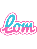 Lom woman logo