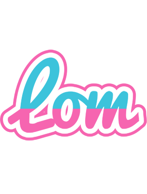 Lom woman logo