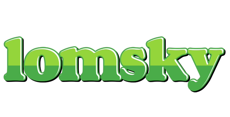 Lomsky apple logo