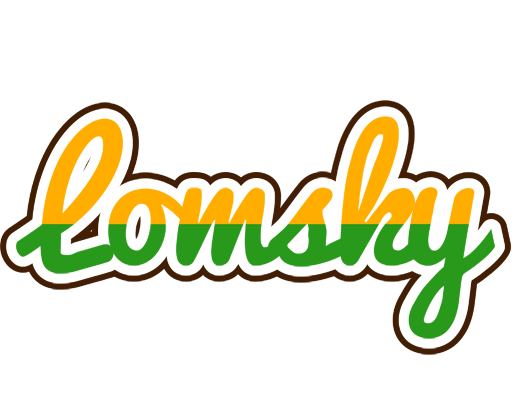 Lomsky banana logo