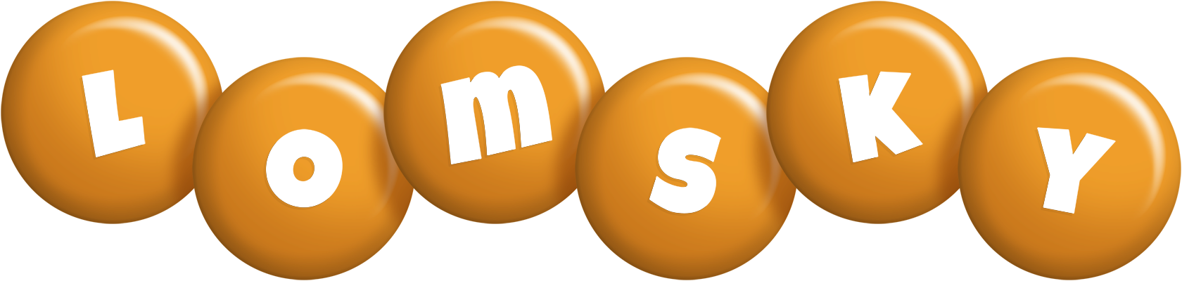 Lomsky candy-orange logo