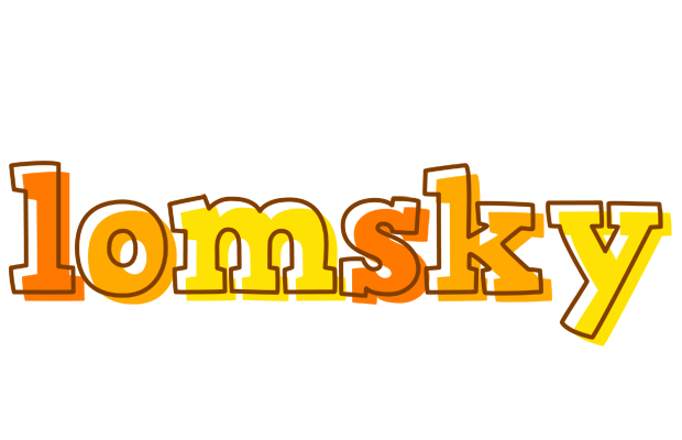 Lomsky desert logo