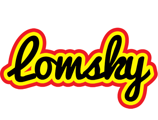Lomsky flaming logo
