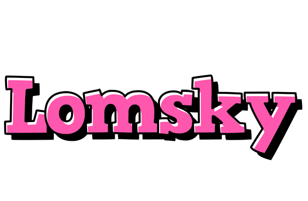Lomsky girlish logo