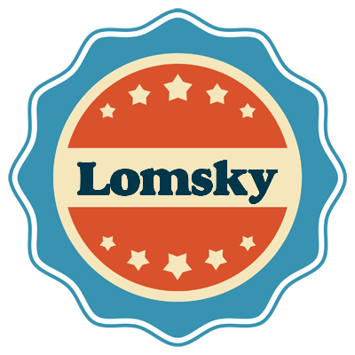 Lomsky labels logo