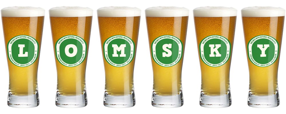 Lomsky lager logo