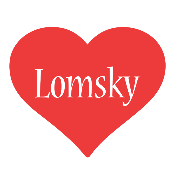 Lomsky love logo