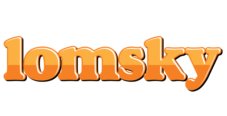 Lomsky orange logo
