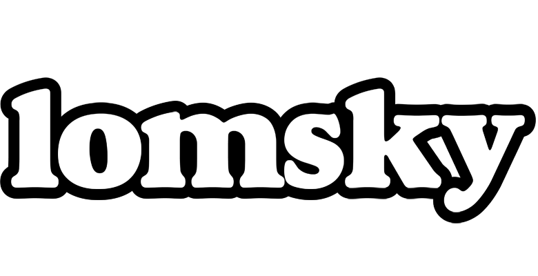 Lomsky panda logo