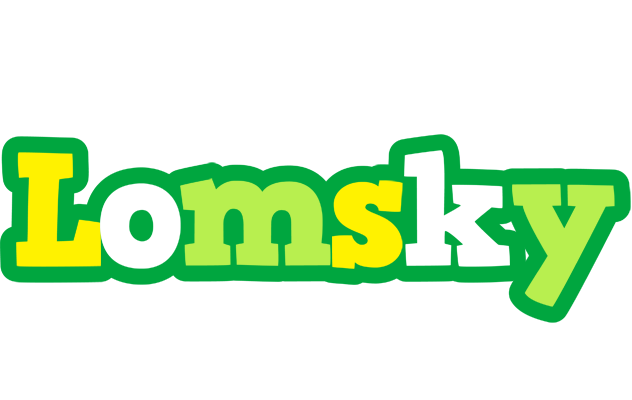 Lomsky soccer logo
