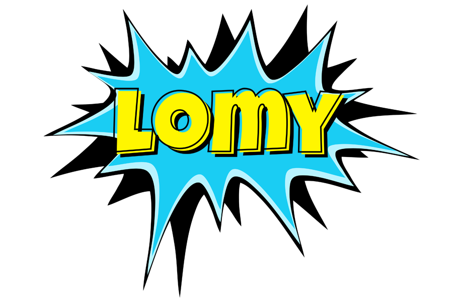 Lomy amazing logo