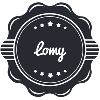 Lomy badge logo