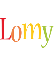 Lomy birthday logo