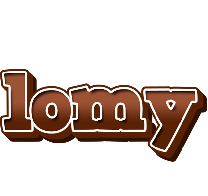 Lomy brownie logo