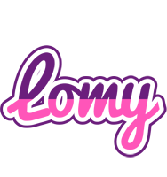 Lomy cheerful logo
