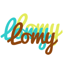 Lomy cupcake logo