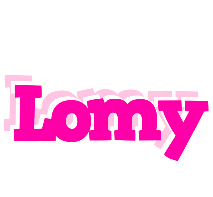 Lomy dancing logo