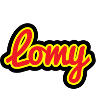Lomy fireman logo